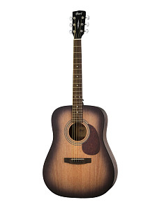 Cort Earth60M-OPTB Earth Series - Акустическая гитара, черный санберст