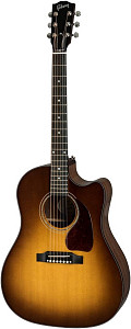 GIBSON 2019 J-45 AG Walnut (Burst) Walnut Burst гитара электроакустическая,...