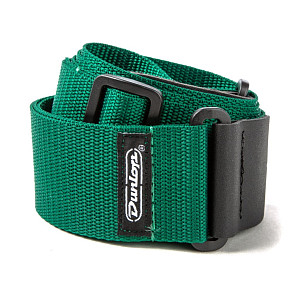 DUNLOP D07-01RG Poly - Ремень для гитары, зеленый
