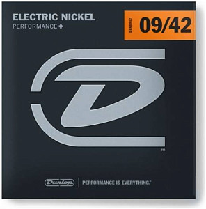 DUNLOP EG-NKL 09/42-6/SET - набор струн для электрогитары, никель, 9-42