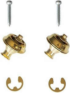 PEAVEY SECURE STRAPLOCK, GOLD - Стреплок