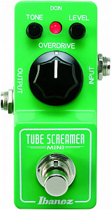 IBANEZ TS MINI TUBE SCREAMER MINI PEDAL педаль овердрайва - мини-версия