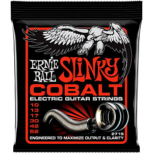 ERNIE BALL 2715 - Cтруны для электрогитары Cobalt Skinny Top Heavy Bottom Slinky