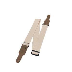 Fidel FL0010C Cotton - Ремень для гитары, хлопок, белый