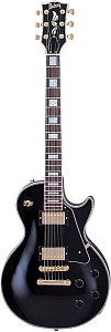 BURNY RLC60 BLK электрогитара, форма корпуса Les Paul®, H-H, Tune-o-matic,...