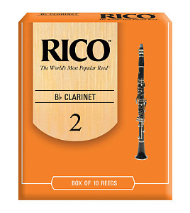 RCA1020 Rico Трости для кларнета Bb, размер 2.0, 10шт в упаковке Rico