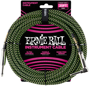 ERNIE BALL 6066, 7.62м - Инструментальный кабель