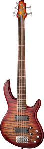 CORT Action-DLX-V-Plus-CRS Action Series Бас-гитара 5-струнная, красный...