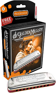 HOHNER Golden Melody 542/20 C (Доступ на 30 дней к бесплатным урокам) - Губная гармоника диатоническая