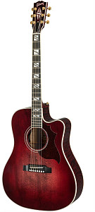 GIBSON 2019 Hummingbird Chroma Black Cherry гитара электроакустическая,...