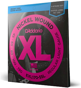 D'ADDARIO EXL170 5SL - Струны для бас-гитары 5 струнной