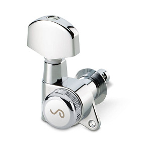 Schaller M6 135 Locking - Комплект локовых колков для гитары 3+3, хром