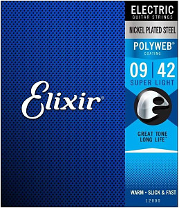 ELIXIR 12000 - Струны для электрогитары