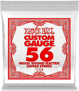 ERNIE BALL 1156 Nickel Wound .056 - Струна одиночная для электрогитары
