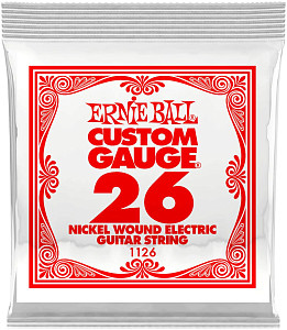 ERNIE BALL 1126 Nickel Wound .026 - Струна одиночная для электрогитары