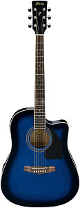 IBANEZ PF15ECE TBS - Гитара электроакустическая шестиструнная