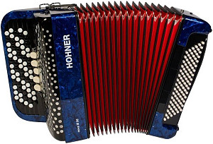 HOHNER Nova III 96 dark blue (C-stepped) - Баян