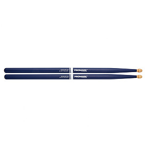 RBH595AW-BLUE 5B Rebound Барабанные палочки, синие, смещенный баланс, орех гикори, ProMark