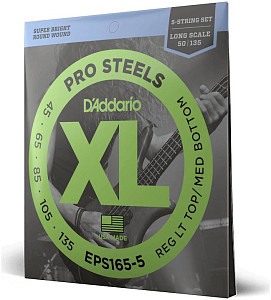 D'ADDARIO EPS165 5 - Струны для бас-гитары 5 струнной