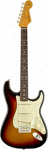 FENDER CLASSIC SERIES '60s STRATOCASTER® LACQUER RW 3-Color Sunburst - Электрогитара