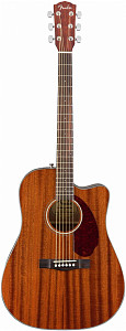 FENDER CD-140SCE All-Mahoga + Кейс - Гитара электроакустическая