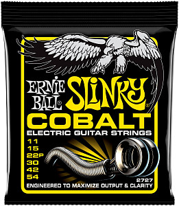 ERNIE BALL 2727 Cobalt Slinky Beefy 11-54 - Струны для электрогитары