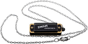 SWAN SW4 BK - Губная гармоника уменьшенная