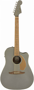 FENDER Redondo Player Slate Satin WN электроакустическая гитара, цвет серый