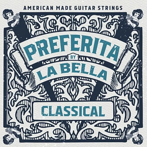 La Bella 1P Preferita Комплект струн для классической гитары, посеребренные