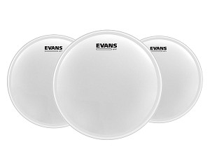 EVANS ETP-UV1-R UV1 Coated Tom Rock - Набор пастик для том барабана