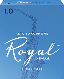 RJB1010 Rico Royal Трости для саксофона альт, размер 1.0, 10шт в упаковке Rico