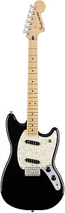 FENDER FENDER MUSTANG MN Black - Электрогитара