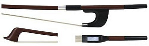 GEWA Viola Bow Brazil Wood Student Jaeger 4/4 смычок для альта, круглая...