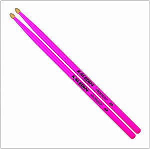 KALEDIN DRUMSTICKS 5A флуорисцентные - Барабанные палочки граб