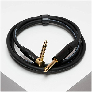 SHNOOR IC124 - IC124-JMJMR-B-3m Кабель инструментальный, 6.35мм прямой и угловой, 3м