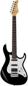 CORT G250-BK G Series Электрогитара, черная, Cort