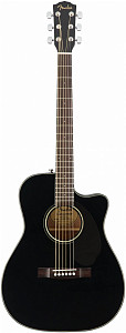 FENDER CC-60SCE BLK WN - Гитара электроакустическая