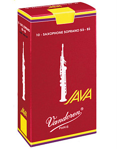 SR302R JAVA Red Cut Трости для саксофона Сопрано №2 (10шт) Vandoren