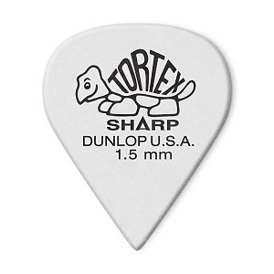 DUNLOP 412P1.50 Tortex Sharp - Медиатор, 1,50 мм