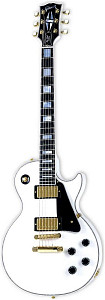 GIBSON CUSTOM LES PAUL CUSTOM ALPINE WHITE - Электрогитара