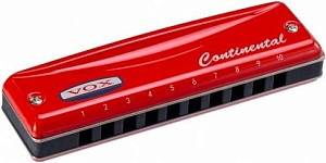 VOX Continental Harmonica Type-2-D Губная гармоника, тональность Ре мажор,...