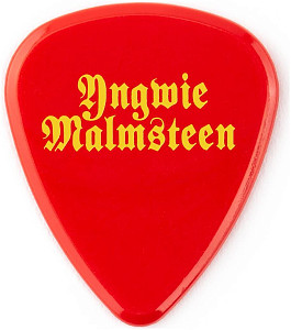DUNLOP YNGWIE MALMSTEEN RED- упак. 6 шт - Набор медиаторов