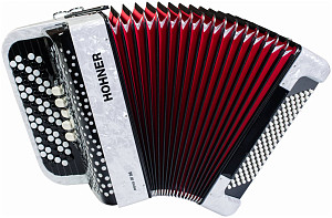 HOHNER Nova III 96 white (C-stepped) - Баян