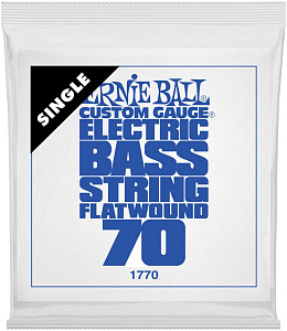 ERNIE BALL 1770 Flatwound .070 - Струна одиночная для бас-гитары