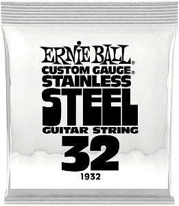 ERNIE BALL 1932 Stainless Steel .032 - Струна одиночная для электрогитары