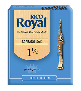RIB1015 Rico Royal Tрости для саксофона сопрано, размер 1.5, 10 штук, Rico