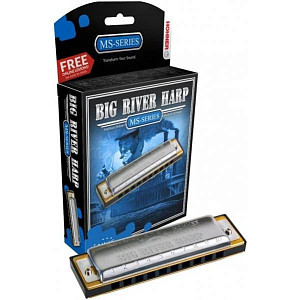 HOHNER Big River Harp 590/20 C - Диатоническая губная гармоника MS-Series. Строй: Richter