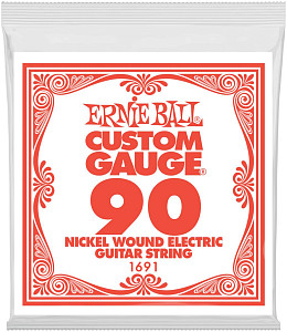 ERNIE BALL 1691 Nickel Woud .090 - Струна одиночная для электрогитары