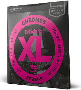 D'ADDARIO ECB 81-5 - Струны для бас-гитары 5 струнной