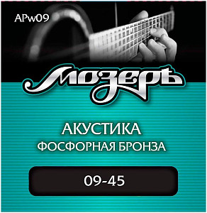 МОЗЕРЪ APw09 w09 - Струны для акустической гитары